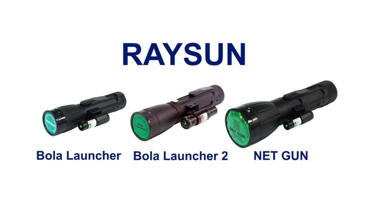 RAYSUN Air Soft Bola Launcher , Bola Launcher2 & Net Gun 