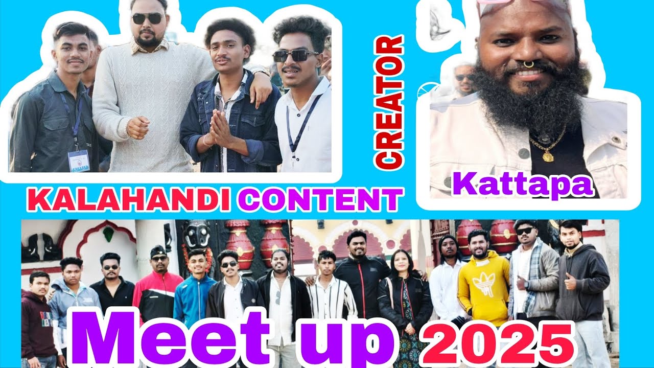 KALAHANDI CONTENT CREATOR MEET-UP-2025//SAMBALPURI VLOG//NAUKA VIHAR(JUNAGARH)