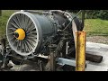 RR Spey Jet Engine Full Power Backyard Test Run