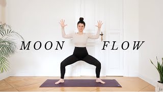 Moon Yoga Flow | Yoga Abendroutine | 30 Minuten zum Runterkommen