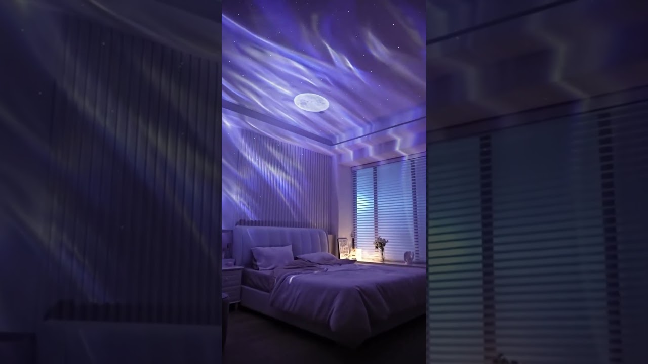 ✨ 🌌Gift from my boyfriend: showcasing the starry sky lamp he gave me! 