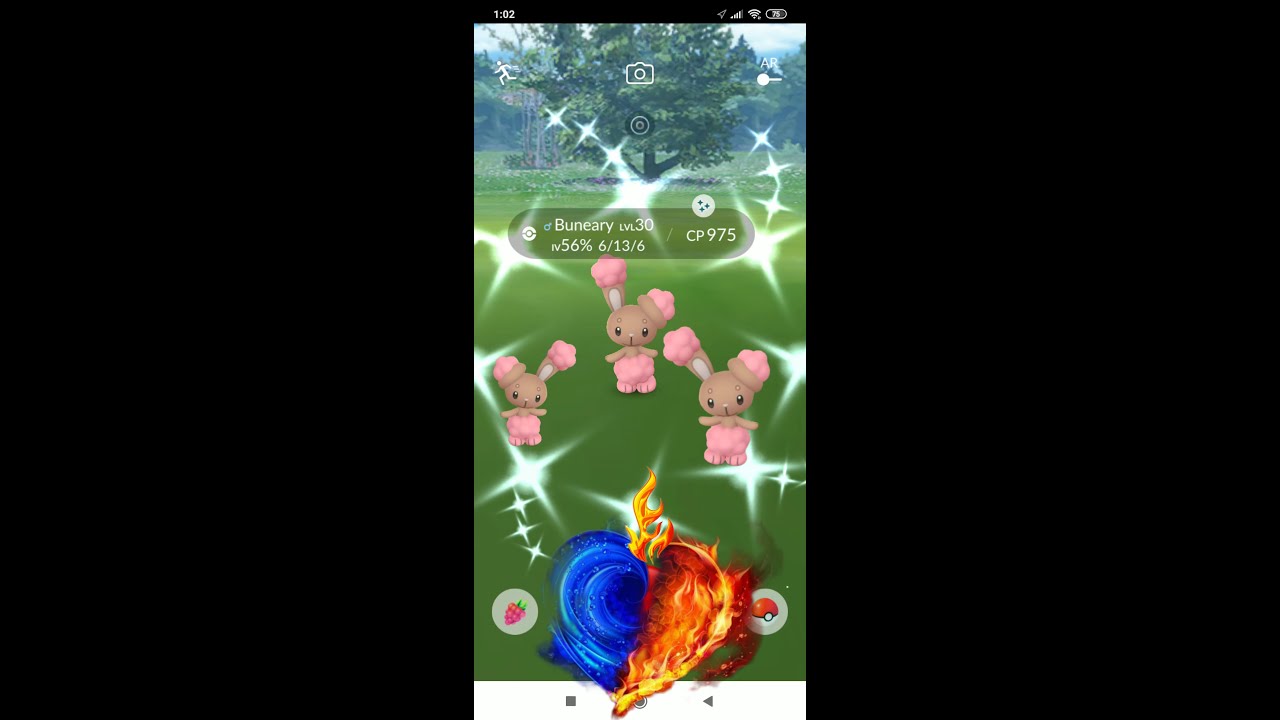 ✨ Shiny Pokemon Buneary ✨ Pokemon Go ✨ Spawn ✨ Шайни Клефейри ✨