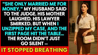 "She Only Married Me for Money"–My Husband Claimed in Court. I Revealed My Untouched $3M Inheritance screenshot 3