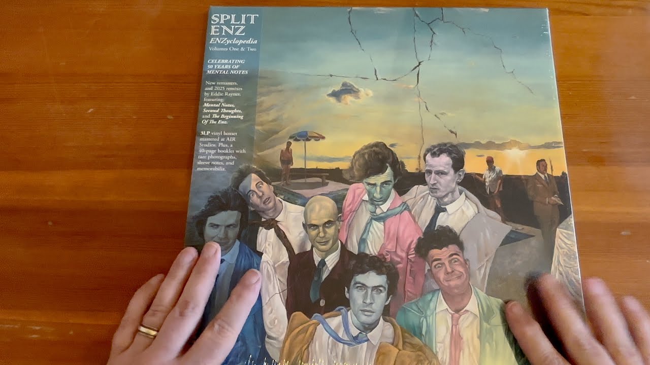 FIRST LOOK: ENZyclopedia Volumes 1 & 2 - Split Enz (2025) Vinyl