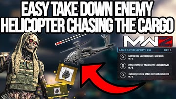 How to complete Destroy Enemy Helicopter chasing the delivery cargo in MWIII (Easy Guide)