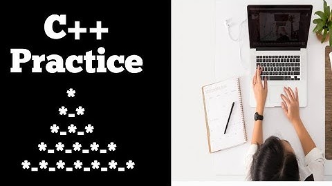 #31 C++ Programming Questions Practice : Star Pattern 7