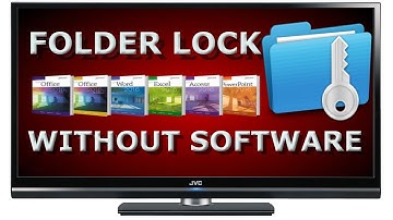 How To Lock Folder Without Any Software | computer Folder Lock Hindi/Urdu