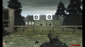 Cod WaW custom map firing range Solo gameplay by lolita19711