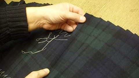 How to Press a Kilt part One