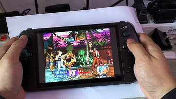 Gameplay on JXD S7800B-KOF97 The King of Fighters(PSP/PS2) Combos