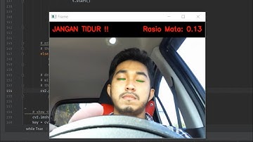 Drowsiness Detection System With Python, Dlib & OpenCV