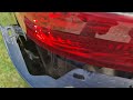 Honda cr-v 3 снятие задних боковин бампера для восстановительной покраски