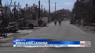 Rebuilding Lahaina could take years and billions of dollars