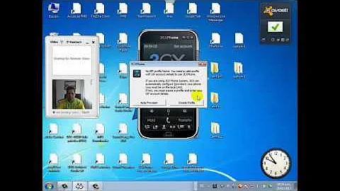 Como configurar o softphone 3CX?