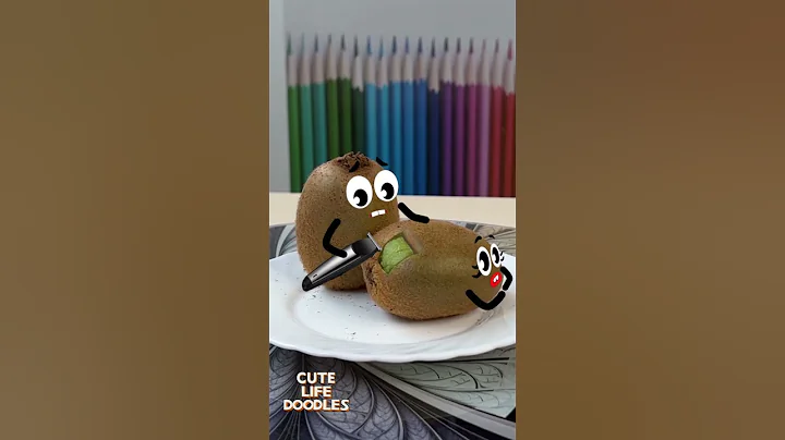 Cute Life Doodles | Two kiwis on depilation 🤪 #shorts #doodles #kiwi #animations #doodlesart