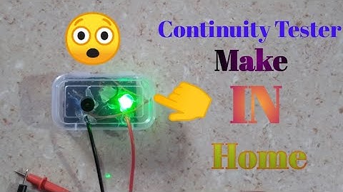 How To Make a Continuity Tester Using Old Mobile Battery ll Continuity Tester ll