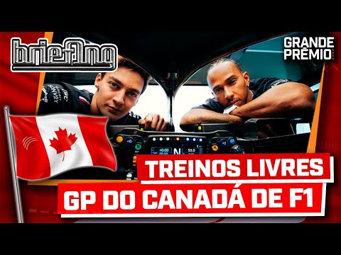 🔴F1 2023 NO CANADÁ AO VIVO: HAMILTON PUXA 1-2 DA MERCEDES. VERSTAPPEN 6º | Briefing