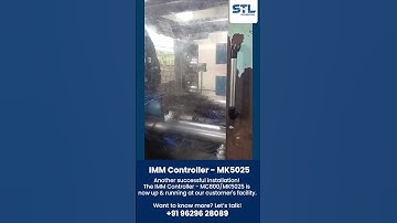 IMM Controller – MK5025 Installed Successfully! | STL Engineering