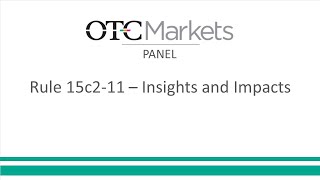 Celebrity Rule 15c2-11- Insights and Impacts Panel Profile