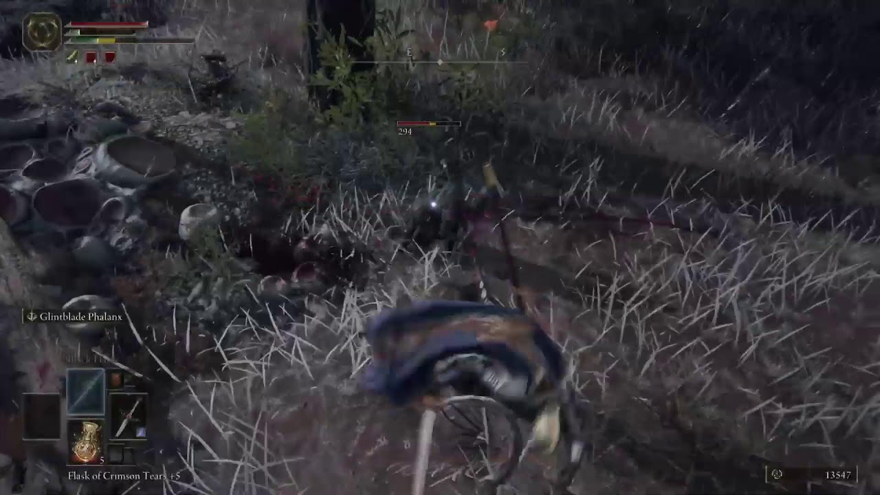 Josh playing elden ring