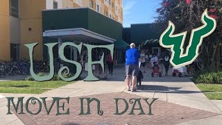 College move in day vlog | university of south florida 2018