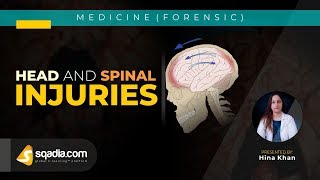Head and Spinal Injuries | Forensic Medicine Doctor Lecture | V-Learning | sqadia.com