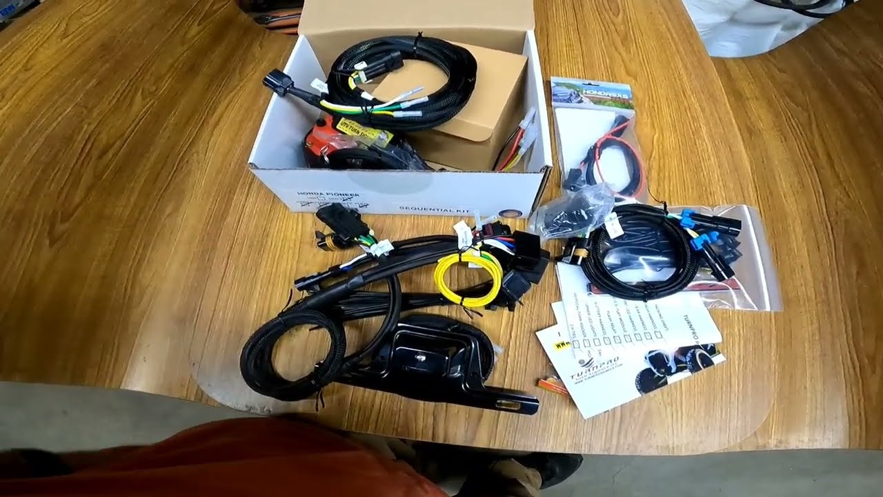 Turn Pro Sequential Turn Signal 1st installation on Pioneer 10005