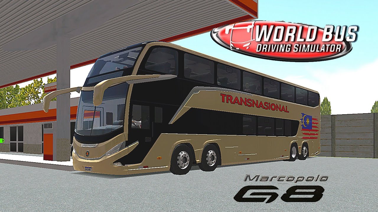 World Bus Driving Simulator - New Update | Marcopolo Paradiso G8 Gameplay