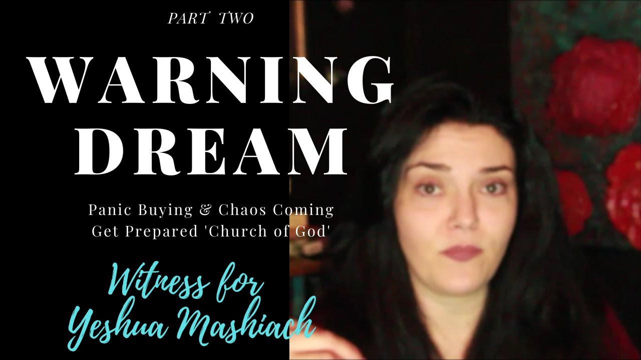 (Prophetic Warning Dream) Part 2 Things I should've shared with you ...