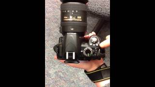 Nikon D3100 Aperture Adjustment