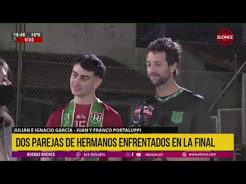 Dos pares de hermanos enfretados en una final de Hockey sobre patines