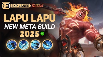 Lapu Lapu NEW META Build 2025, Emblem, and Best Hero Counters | Mobile Legends