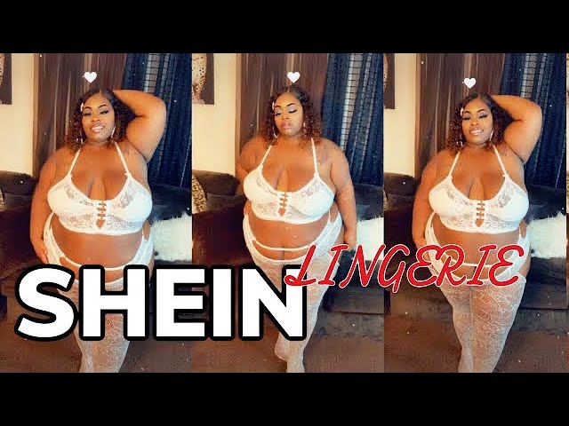 SHEIN PLUS SIZE LINGERIE, HUSBAND RATES MY OUTFITS 2020