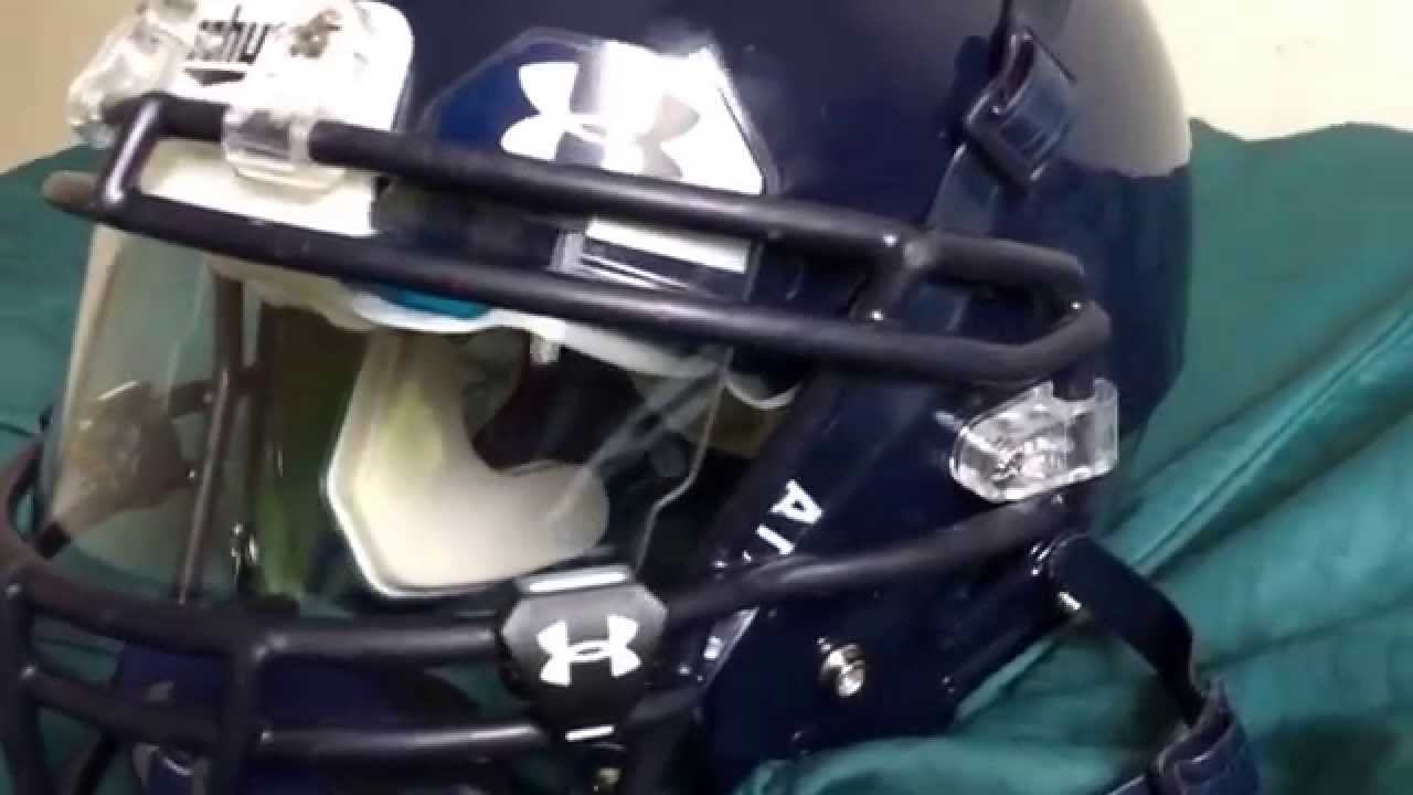 Schutt DNA Pro Plus with a Visor YouTube