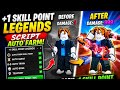 1 Skill Point Legends Script AUTO FARM WORKING 100% 🔥