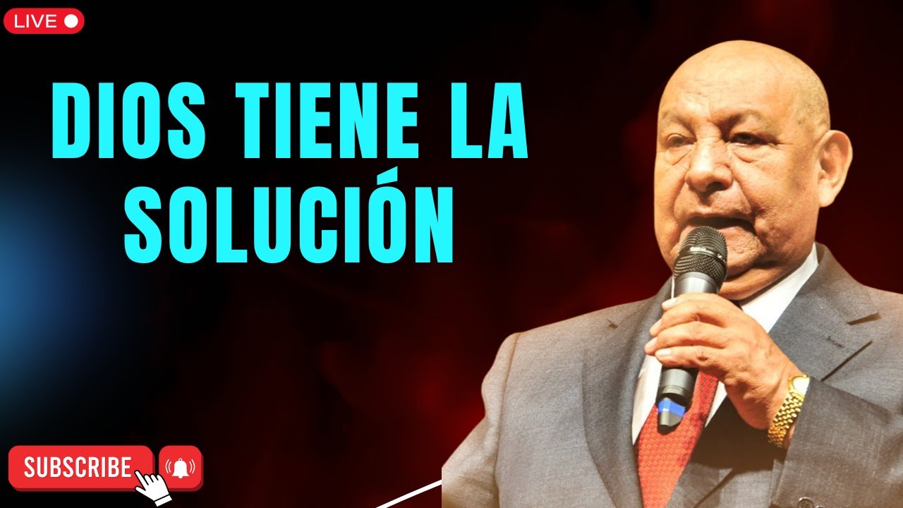 No te des por vencido, Dios tiene la solución | Pr. Bullón 2025