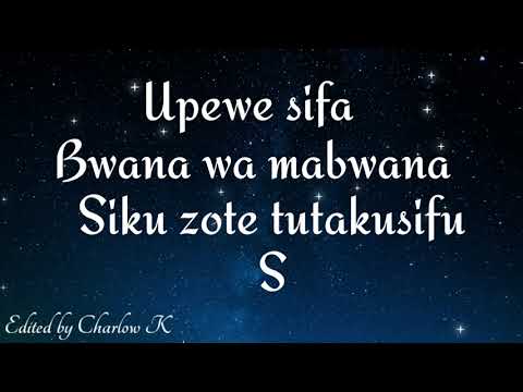 Itakuwa furaha kule juu  Bwana By tukuza ministry lyrics edited by Charlow K