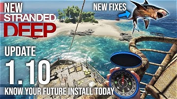 New Stranded Deep Update 1.10 🦈 Patch Notes fixes details 9 Gaming News 2021
