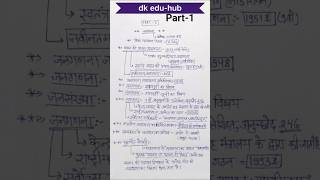 जनगणना One Shot Notes 📚 | Class 12 Geography | part 1 #youtubeshorts #notes #trending #ytshorts