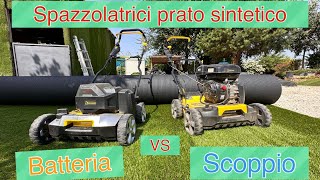 Quale Compro? Spazzolatrice Garland 602Qg A Benzina Vs 602 V23 Batteria