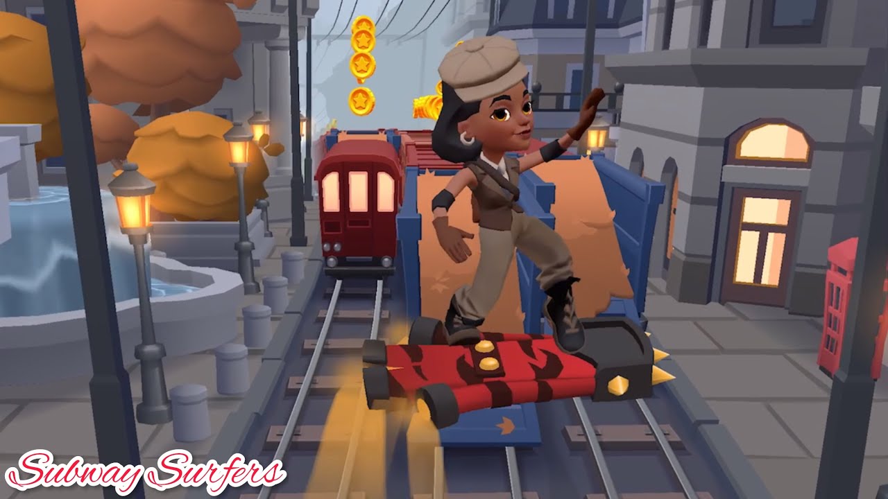 Subway Surfers London: Word Hunt of the Day - JARO 