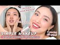 4 Step Skin Prep WAJIB + Simple Makeup Tutorial tahan seharian dibawah masker! NO MORE MASKNE!