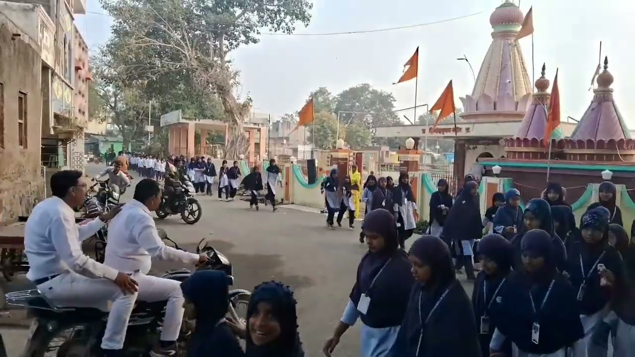 Prabhat Pheri - Anglo Urdu High School Dharangaon 
