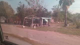 Driving around Matamoros Tamaulipas Ejido ranchitos y ejido Santa Adelaida
