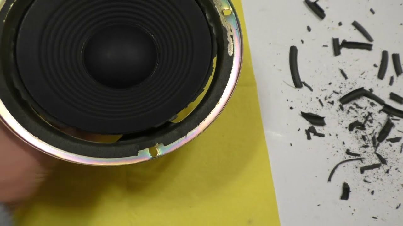 Разборка сабвуфера Kenwood SW-700. Disassemble Kenwood SW-700 - YouTube