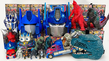 Satisfying Unboxing Transformers & Godzilla Toys! 🦖 Epic Stopmotion Battle Between Robots & Monsters