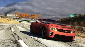 Need For Speed The Run Chevrolet Camaro ZL1 Gameplay
