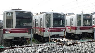 【東武70000系 71714F運用開始に伴い、東武20000系列 21805Fに続き21852Fも運用離脱！】今年度 東武70000系 4編成運用開始。東武20000系列 4編成運用離脱