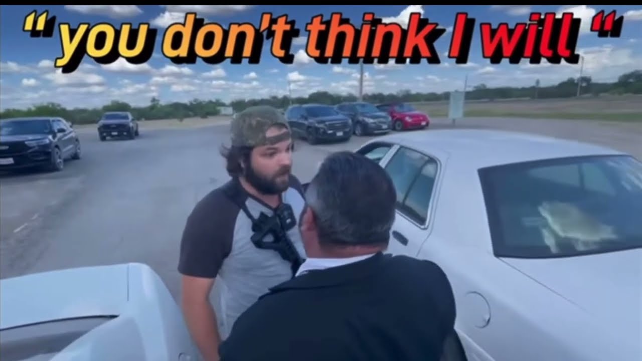 Coward Cop Wants To Fight Good Citizen News!! YouTube