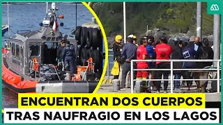 Encuentran dos cuerpos desaparecidos tras naufragio en Los Lagos